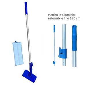 Kit Glass Mop telescopico