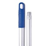 Manico alluminio con foro e vite 150 cm.