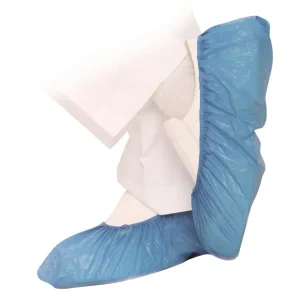 Copriscarpe Monouso CPE – Blu - 100 pz.